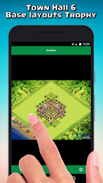 Town Hall 6 Base Layouts Trophy poster 13