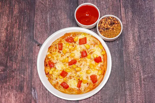 Tomato And Corn Pizza [7 Inches]