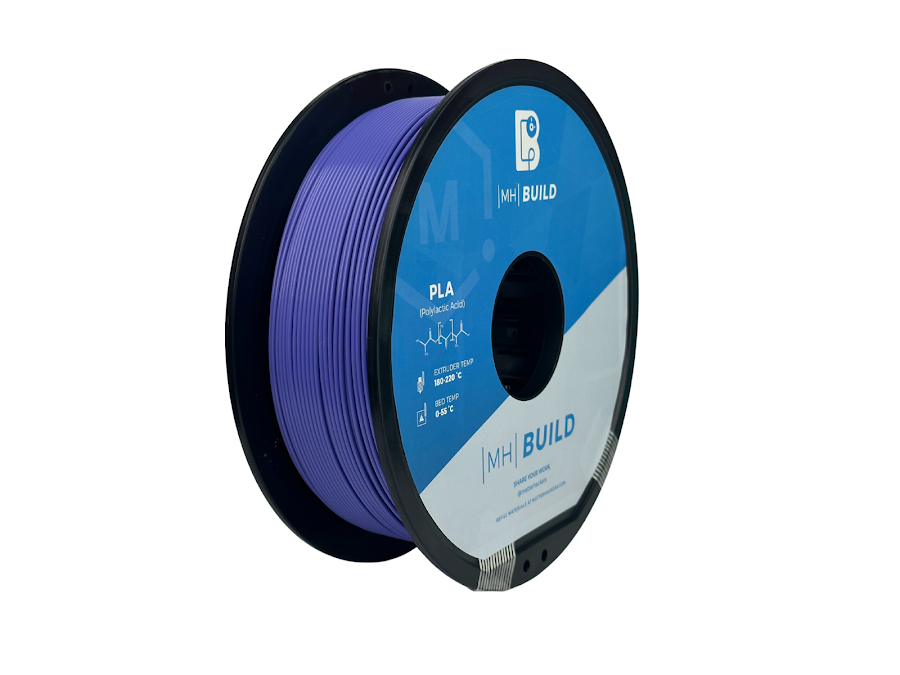 Navy Blue MH Build PLA Filament - 1.75mm (1kg) by MatterHackers