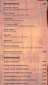Slounge - Lemon Tree Hotel menu 1