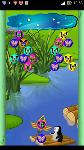 Bubble Shooter Butterfly