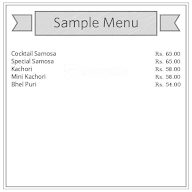 Raghuvanshi Farsan Mart menu 2