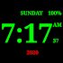 Digital Clock Live Wallpaper-7 3.01