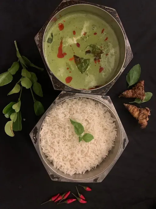 Veg Thai Curry With Rice