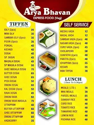 Parry's Arya Bhavan menu 4