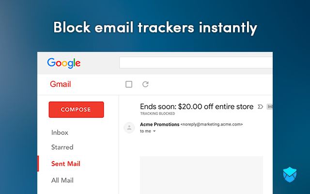 MailBlock chrome extension