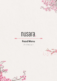 Nusara menu 1