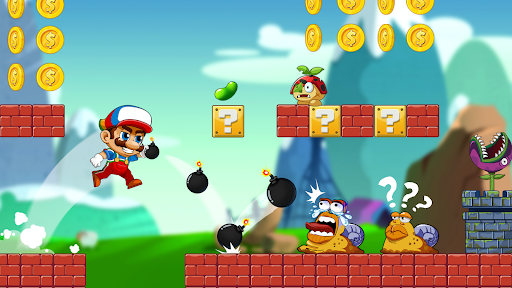 Screenshot Super Bean Bros: Running Games