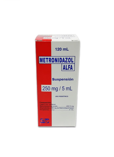 Metronidazol 250Mg/5Ml 120M Suspensión Alfa undefined