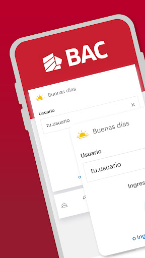 Screenshot Banca Móvil BAC