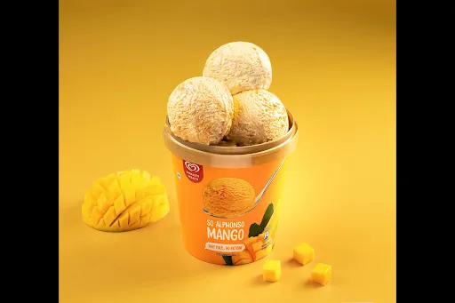 Alphonso Mango Tub Ice Cream [700 Ml]