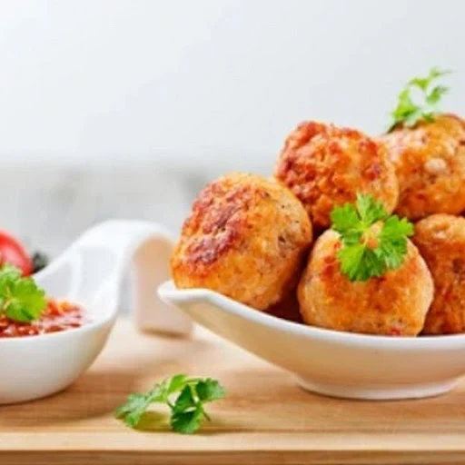 Cheesy Chicken Meatballs