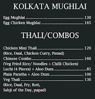 Kolkata calling menu 6