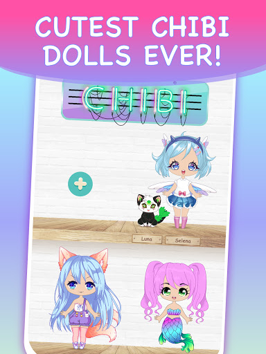 Screenshot Chibi Dress Up Games for Girls