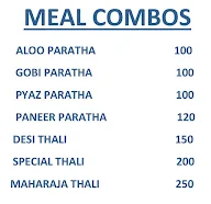 Ram Bhog Regal menu 3