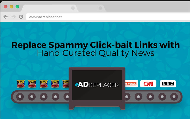 Ad Replacer: Turn Spammy Ads To Breaking News