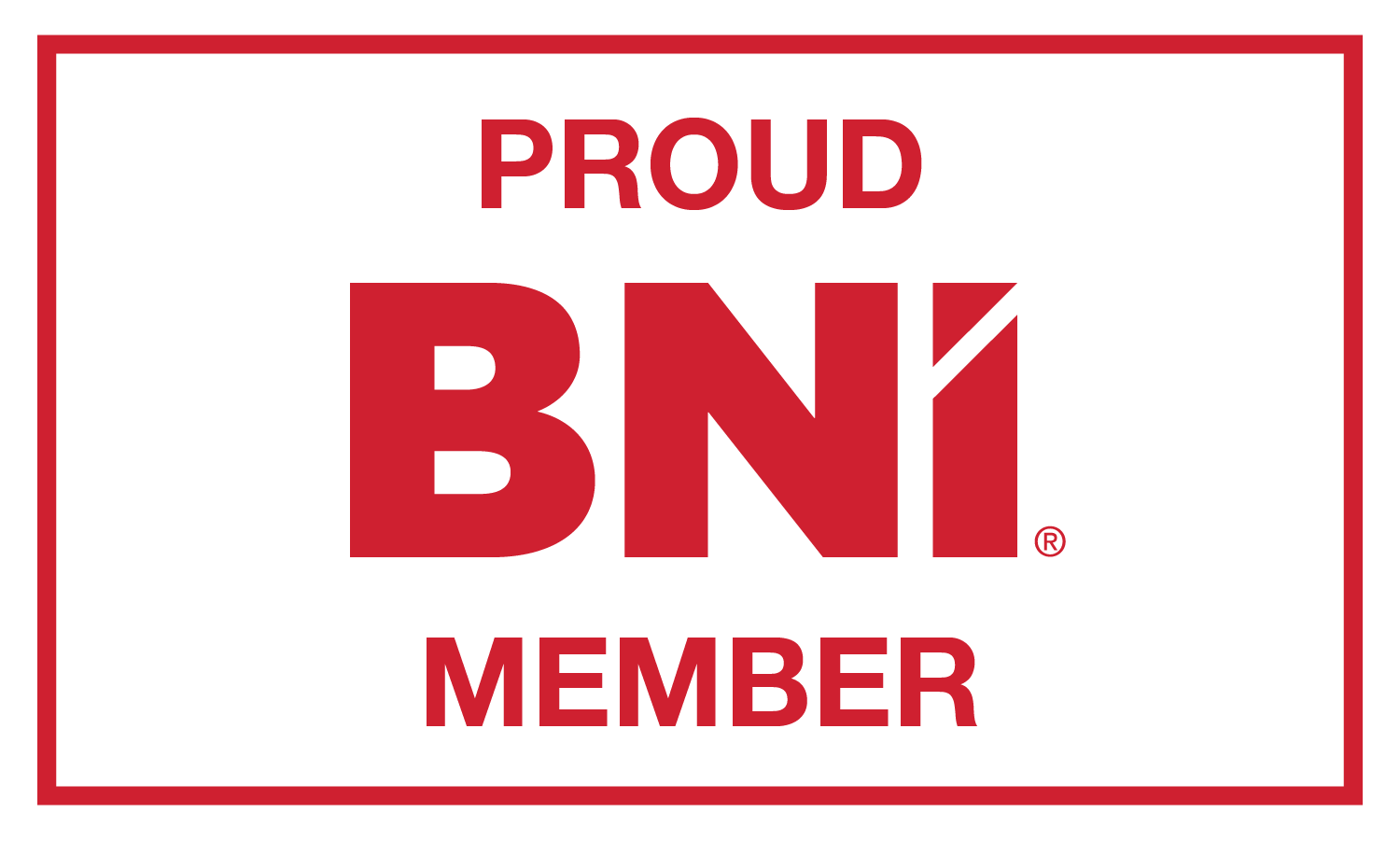 Proud BNI Member