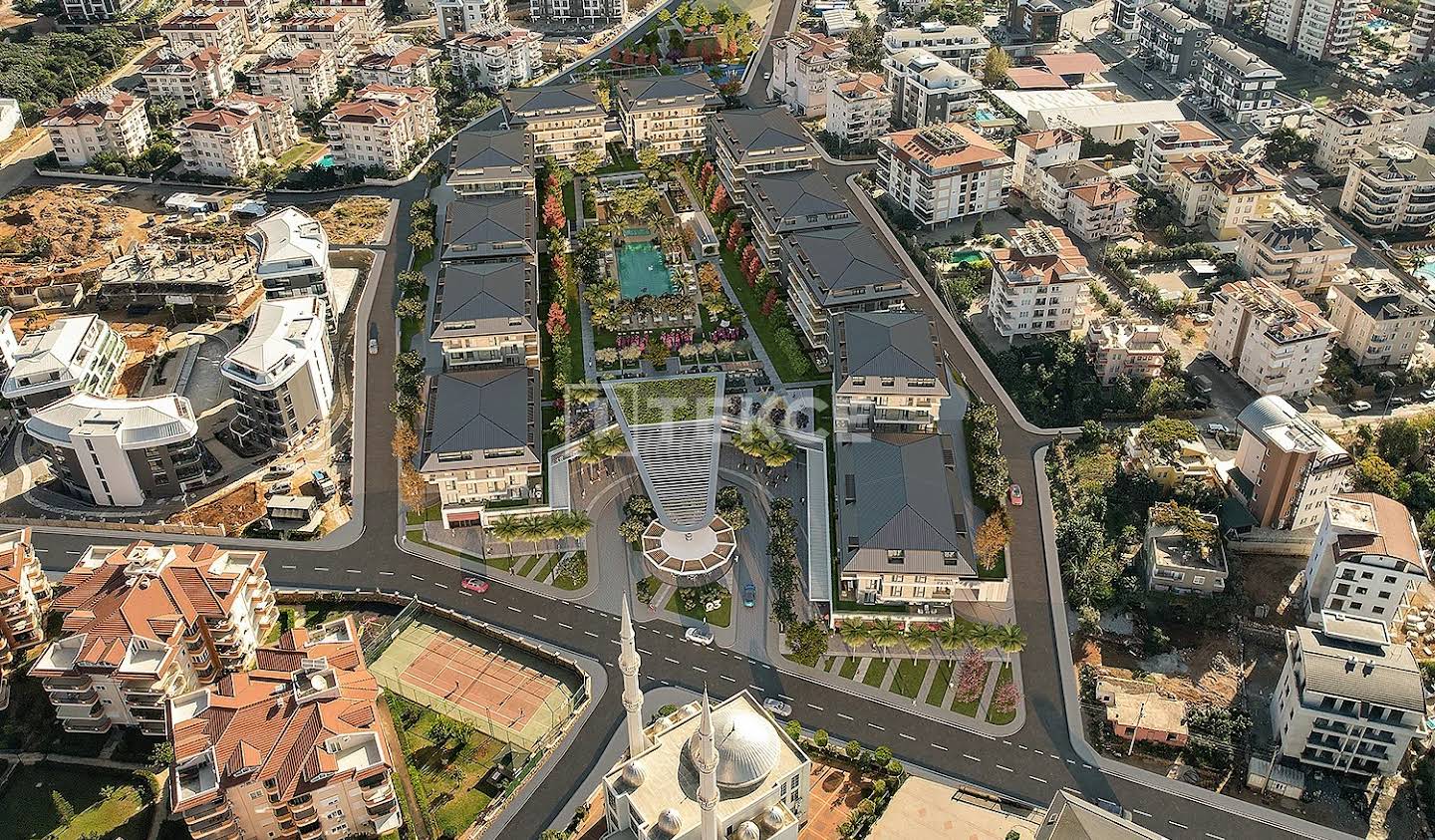 Appartement avec terrasse et piscine Alanya