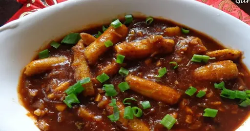 Chilli Baby Corn- Gravy