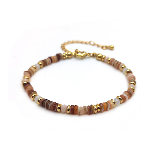 Title 9, Colorful Natural Shell Hand-woven Beads Retro T...
