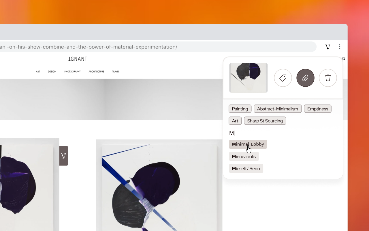 Visualist Chrome Extension Preview image 3