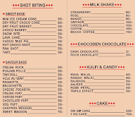 Chocoden menu 3