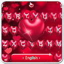 Sparkling Heart Love Keyboard Theme 6.1.9.2019 APK Скачать