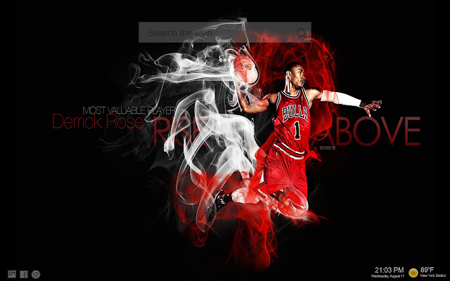 Derrick Rose HD Tab Themes Mvp