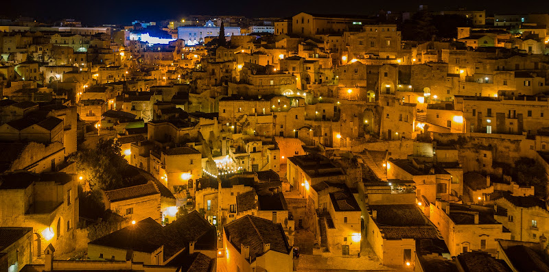 Matera, scorcio notturno di brunosma