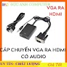 Cáp Chuyển Đổi Vga Sang Hdmi Loại Tốt - Hỗ Trợ Full Hd 1080P (Đen)