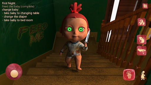 Baby in Green: Horror Games 3D