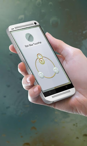 史诗蓝 TouchPal 主题