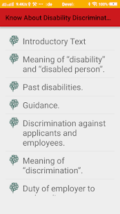 Info on Disability Discrimination Act 1995(圖2)-速報App