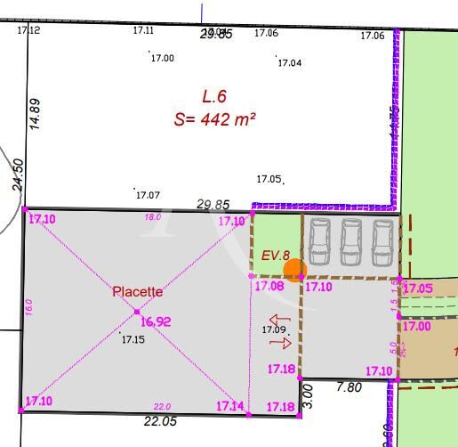 Vente terrain  442 m² à Les Sables-d'Olonne (85100), 233 500 €