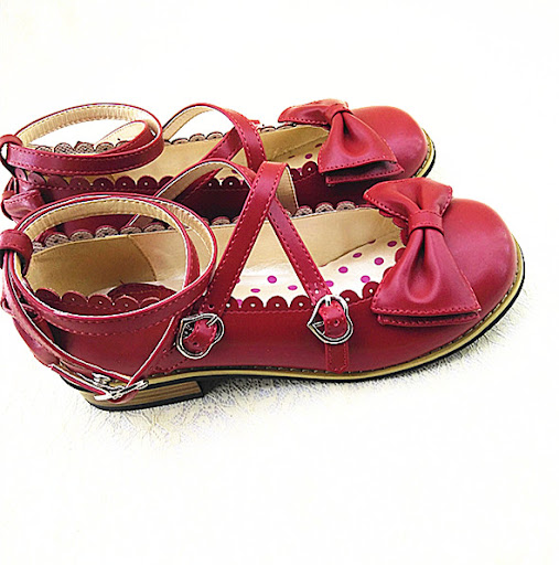 Title 7, Girls Princess Shoes with Cross Strap, Bow and ...