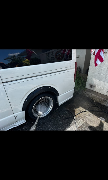ハイエースバンの現場車・沖縄に関するカスタム事例の投稿画像2枚目
