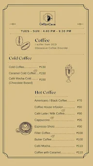 Cotts And Coco menu 6