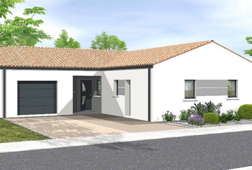  Vente Terrain + Maison - Terrain : 369m² - Maison : 104m² à Bournezeau (85480) 