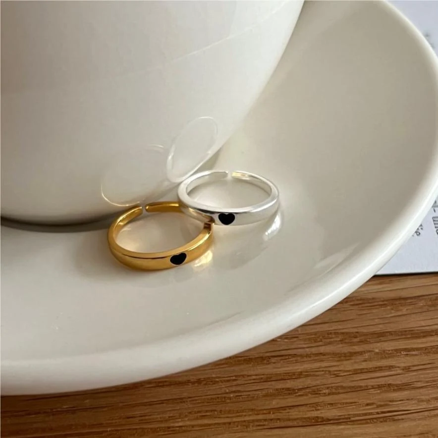 Title 4, S925 Sterling Zilver Liefdesring. Een perfect c...