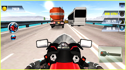 Screenshot Island Moto Rider : Highway Tr