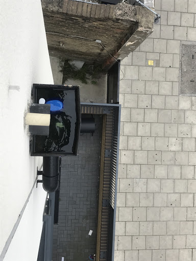 Blocked guttering/down pipe