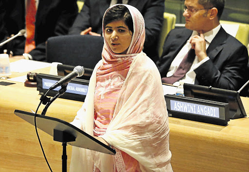 Pakistani teen Malala Yousafzai, pictured speaking at UN headquarters in New York last week, has received a letter of apology from a Taliban leader