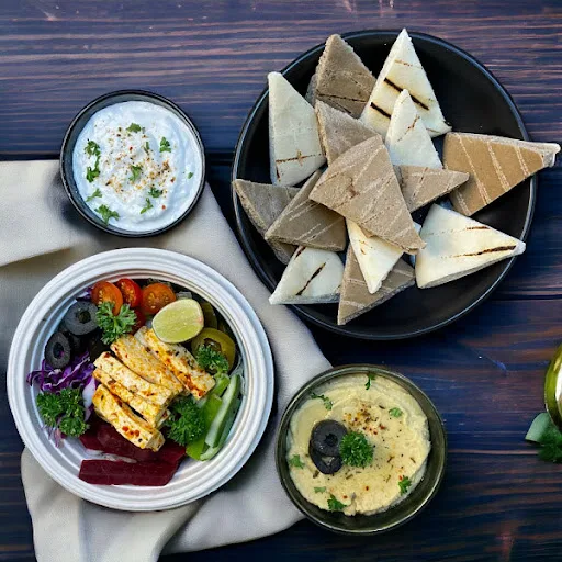 Lebanese Grilled Paneer Meal