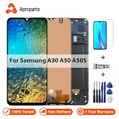 Màn Hình Cảm Ứng Lcd 6.4 '' Thay Thế Cho Samsung Galaxy A30 A305 / A50 A505 / A50S A305 / Ds A305Fn A305G Sm - A505Fn / Ds A505F / Ds A505