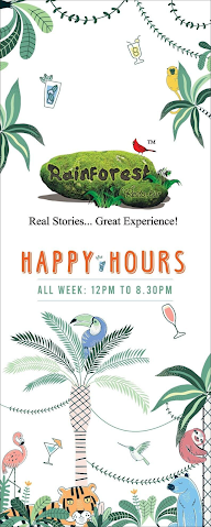 Rain Forest Resto - Bar menu 1