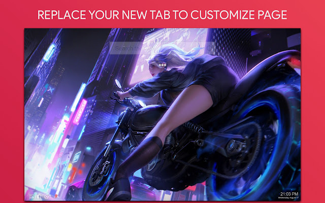 Kda Wallpaper HD Custom New Tab