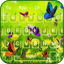 Herunterladen Live Butterflies keyboard Theme Installieren Sie Neueste APK Downloader