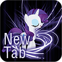 Clean Rarity New Tab chrome extension