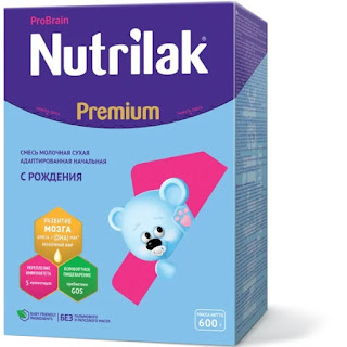 Смесь сухая молочная Premium 1 600гр Nutrilak за 493 руб.