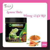 Thức Ăn Iguana Baby Vị Cà Rốt - Rồng Nam Mỹ Baby Vị Cà Rốt Từ Mới Nở Đến 9X